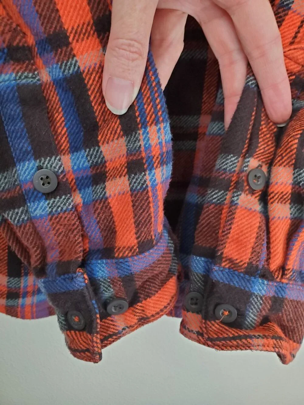 Cotopaxi men's Mero Organic flannel shirt in Cavern Plaid